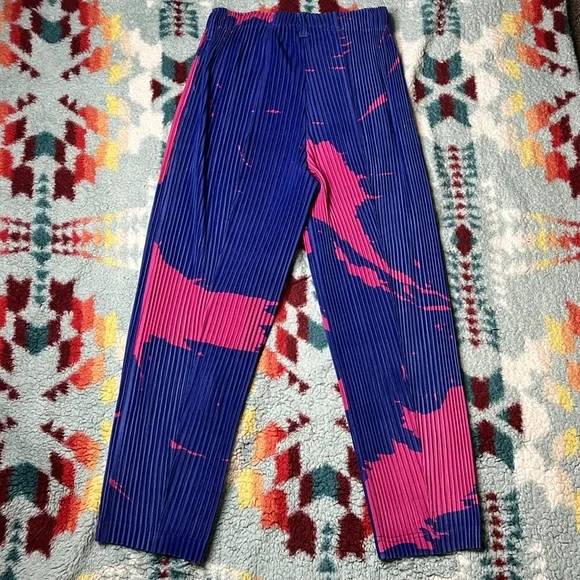 Kate Hewko pleated pink purple pants trousers - Picture 5 of 5